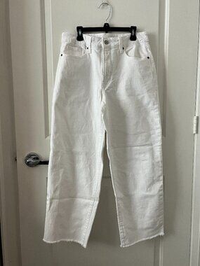 Old Navy O.G. Loose White Jeans